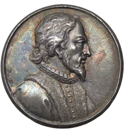 Royaume-Uni,, hommage au prédicateur écossais Patrick Hamilton par Dassier s.d.