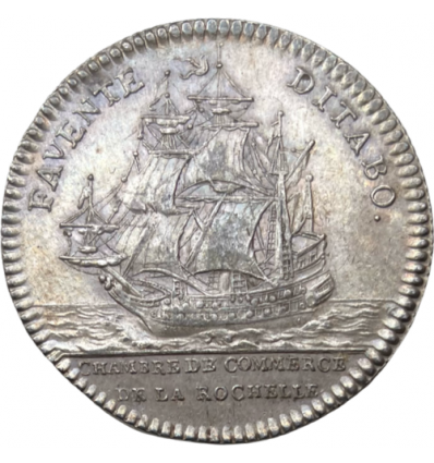 Jeton Louis XV chambre de commerce de La Rochelle s.d.
