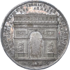 Louis Philippe I, inauguration de l'Arc de triomphe 1836