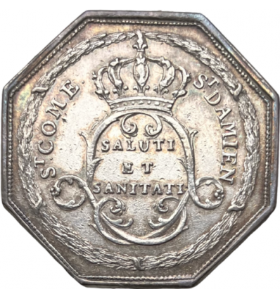 Jeton Louis XVI académie royale de chirurgie s.d.