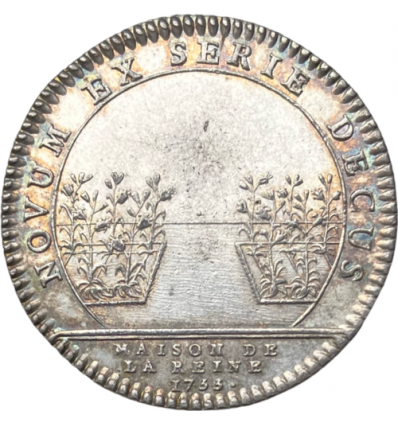 Jeton Marie Leszczynska maison de la reine 1755