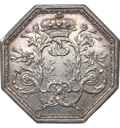 Jeton Louis XVI trésorerie générale des dépenses diverses s.d.