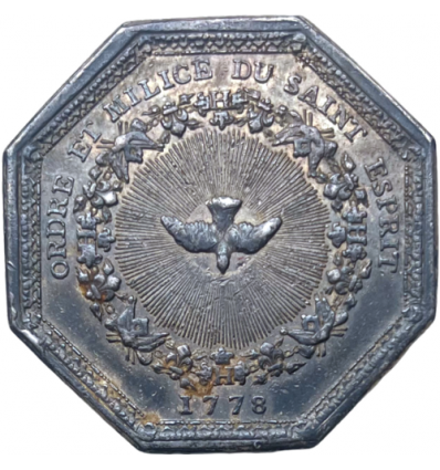 Jeton Louis XVI ordre du Saint-Esprit s.d.
