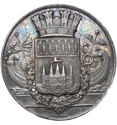 Jeton société de pharmacie de Bordeaux 1879