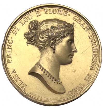 Italie, Lucques, nomination d’Élisa Bonaparte comme Grande-Duchesse de Toscane s.d. ( 1809 )