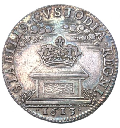 Jeton Louis XIII " Stabilis Custodia Regni " 1613