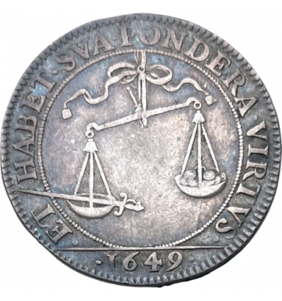 Jeton Louis XIV cavalerie légère et extraordinaire des guerres 1649