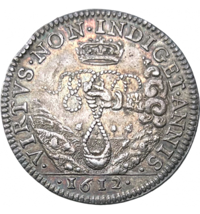 Jeton Louis XIII conseil du roi 1612