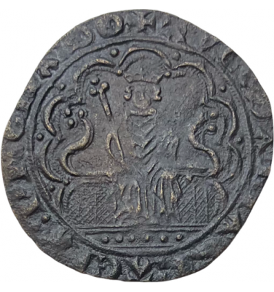 Jeton de compte type du double d'or de Philippe VI s.d.