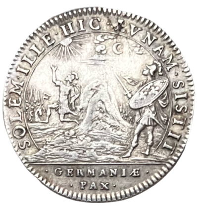 Jeton Louis XIV extraordinaire des guerres, bataille de St Gothard contre les Turcs 1665