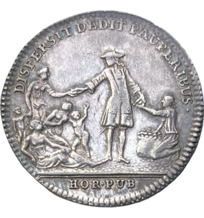 Jeton Clergé de France, commissaires des pauvres de Saint-Sulpice 1713