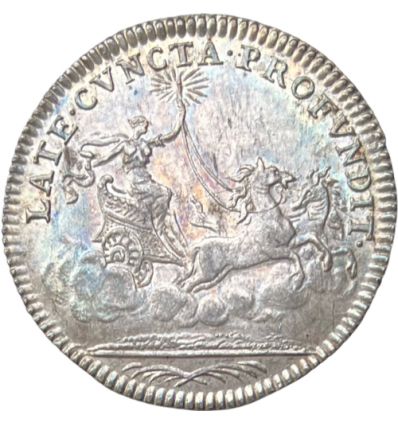 Jeton Louis XV " Late Cuncta Profundit " s.d.