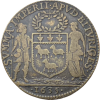 Jeton Louis XIII chambre des comptes du Berry 1635