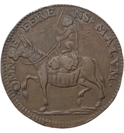 Auvergne, jeton "Unicus est specie " 1660