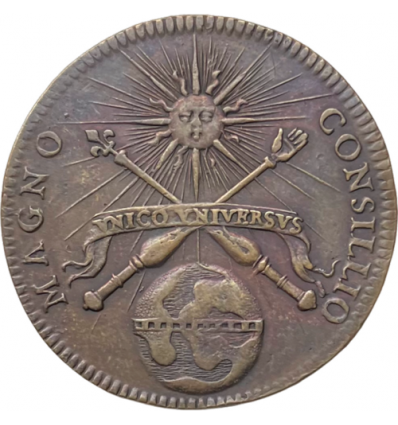 Jeton Louis XIV conseil du roi 1661