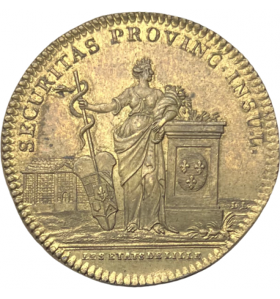Jeton Louis XV États de Lille s.d.