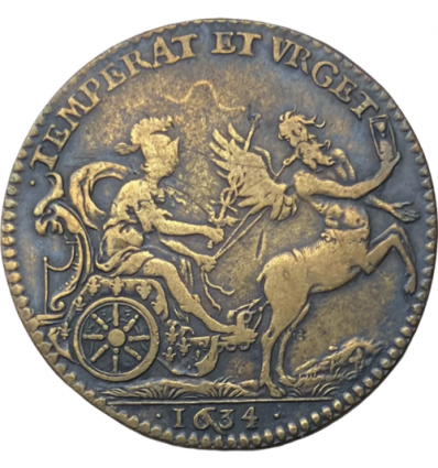Jeton Louis XIII Chancellerie 1634