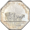 Jeton société d'agriculture de Toulouse 1825
