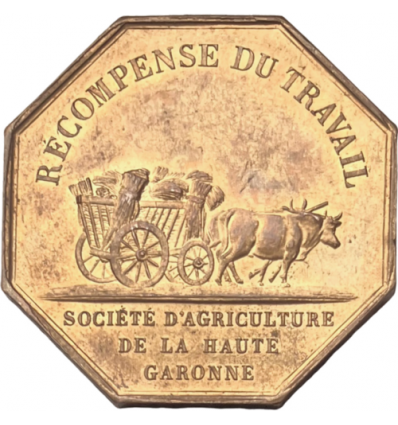 Jeton société d'agriculture de la Haute-Garonne s.d.
