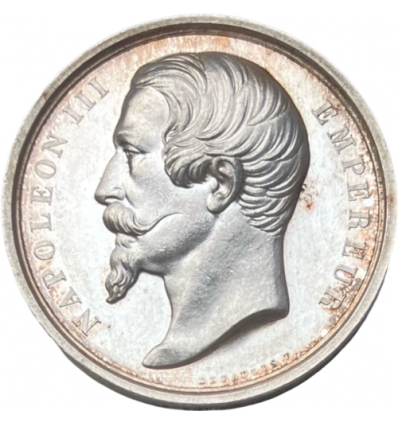 Jeton Napoléon III comité impérial des travaux historiques 1858