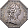 Jeton Louis XV caisse d'escompte 1768