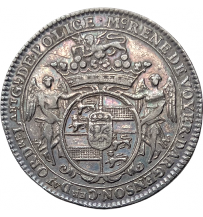 Jeton aux armes de René Voyer d'Argenson, lieutenant général de police au Châtelet 1713