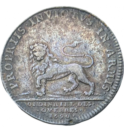 Jeton Louis XIV ordinaire des guerres 1690