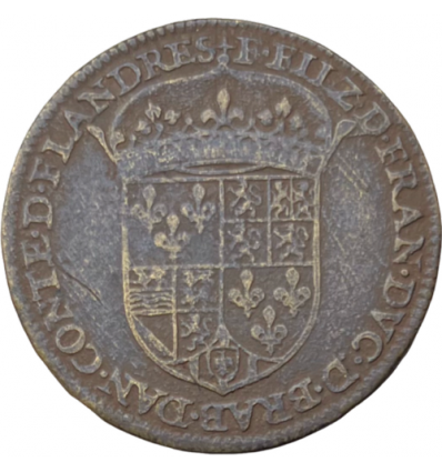 Jeton François d'Alençon, duc d'Anjou et comte de Flandres s.d.