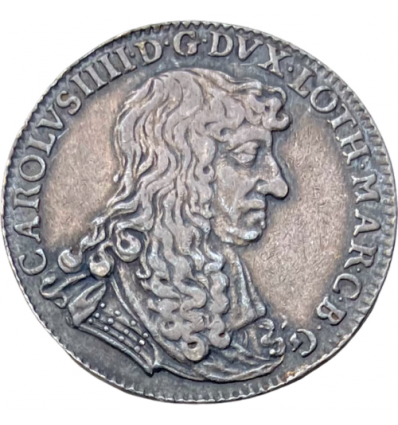 Lorraine, jeton Charles IV chambre de ville de Nancy 1669