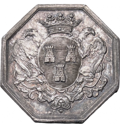 Jeton aux armes de la marquise de Pompadour s.d.