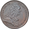 Jeton Elie Col de Vilars, doyen de médecine de la faculté de Paris 1744