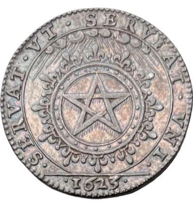 Jeton Gaston d'Orléans, frère unique du roi 1623