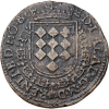 Noblesse d'Artois et du Cambrésis, jeton aux armes de E de Lalaing et d'Anne de Croy 1586