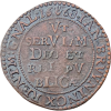 Pays-Bas méridionaux, ville d'Anvers jeton Jean Bruynincx 1668