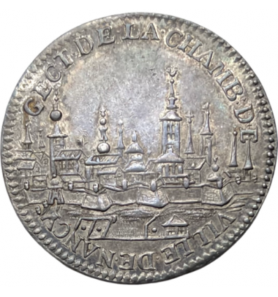 Lorraine, jeton chambre de la ville de Nancy 1699