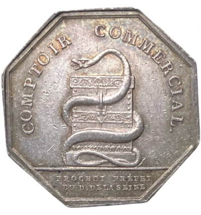 Consulat, jeton Comptoir commercial 1802