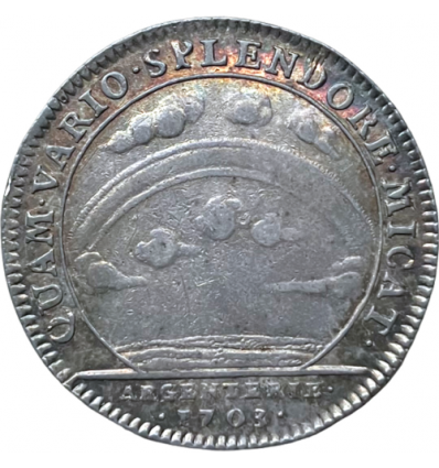 Jeton Louis XIV Argenterie du roi 1703