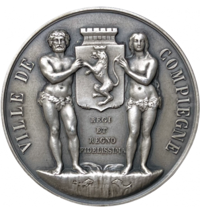 Ville de Compiègne, inauguration du car-ferry 1958