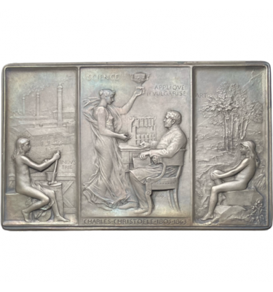 Cinquantième anniversaire des usines Christofle par Roty 1892