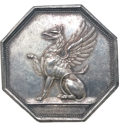 Jeton société du Griffon de Lyon s.d.