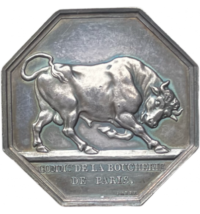 Jeton Louis-Philippe I commerce de boucherie de Paris s.d.