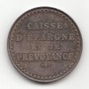 Jeton caisse d'épargne et de prévoyance de La Rochelle s.d.