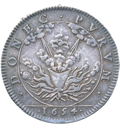 Jeton Louis XIV " Donec Purum " 1654