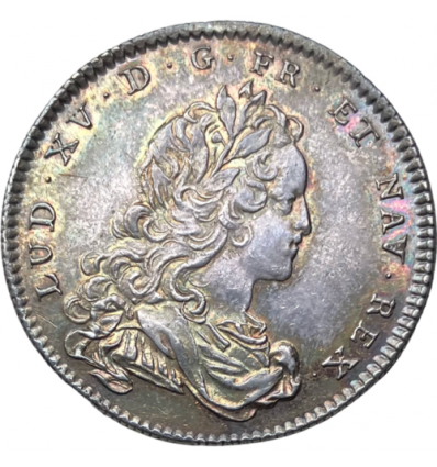 Jeton Louis XV et Philippe d'Orléans s.d.