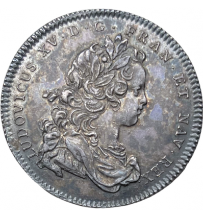 Jeton Louis XV et Philippe d'Orléans s.d.