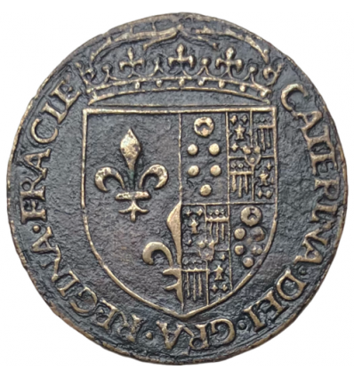 Jeton Catherine de Médicis 1554