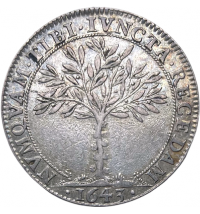 Jeton Gaston de France, frère unique du roi 1643
