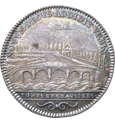 Jeton Louis XIV Ponts et Chaussées de France s.d.