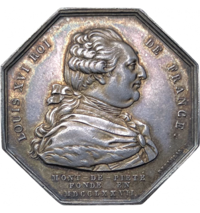 Jeton assemblée des commissionnaires du Mont-de-Piété 1824