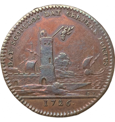 Jeton église de Paris Saint-Eustache 1726